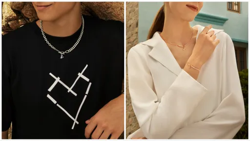 agnès b.秋冬首飾男女通吃 極簡輪廓讓情侶低調放閃