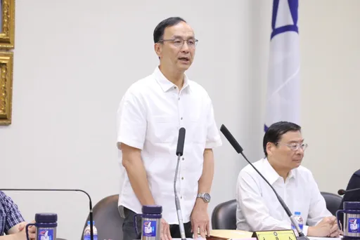 朱立倫說溜嘴? 稱民主初選非常類似「開放式黨員投票」