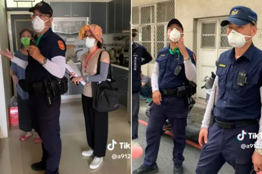 清消進屋不脫鞋警嗆回「我高興」 現場影片曝光!分局回應了