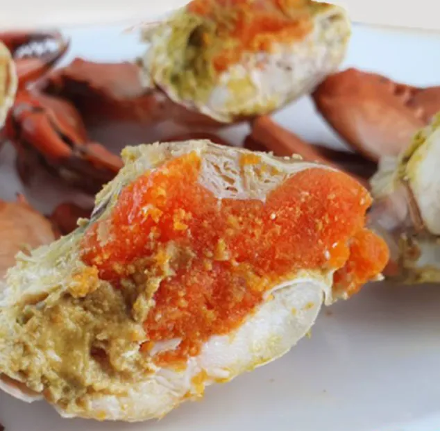 熟凍紅蟳蟹原價110元特價99元。樂天市場提供