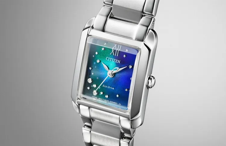 EW5591-60L腕錶，不鏽鋼錶殼，不鏽鋼錶帶，1萬7800元。品牌提供