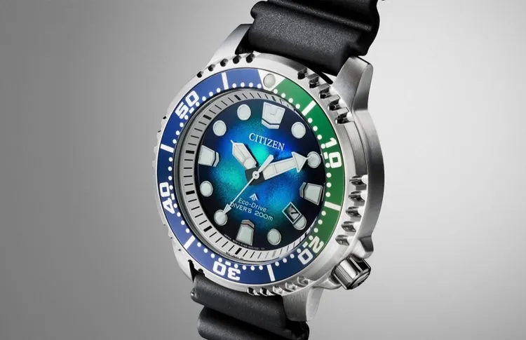 BN0166-01L腕錶，44mm，不鏽鋼錶殼，生物質材質橡膠錶帶，1萬6800元。品牌提供