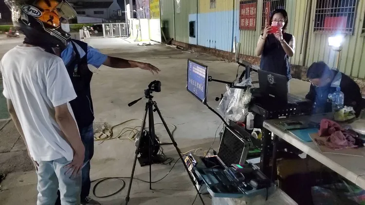 警方會同相關單位聯合稽查。警方提供