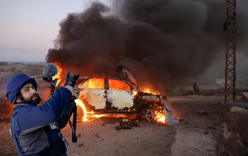 中東戰火波及記者!以色列砲擊 路透社攝影師殉職