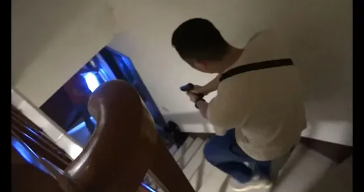 男子身負7條通!持爆裂物拒捕 警匪對峙3小時平安落幕