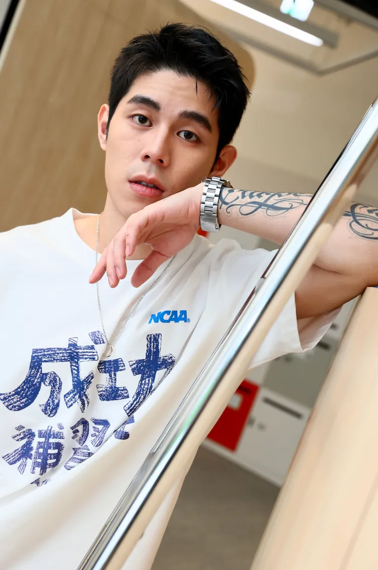 詹懷雲飾演的角色原型是藍正龍。彭欣偉攝