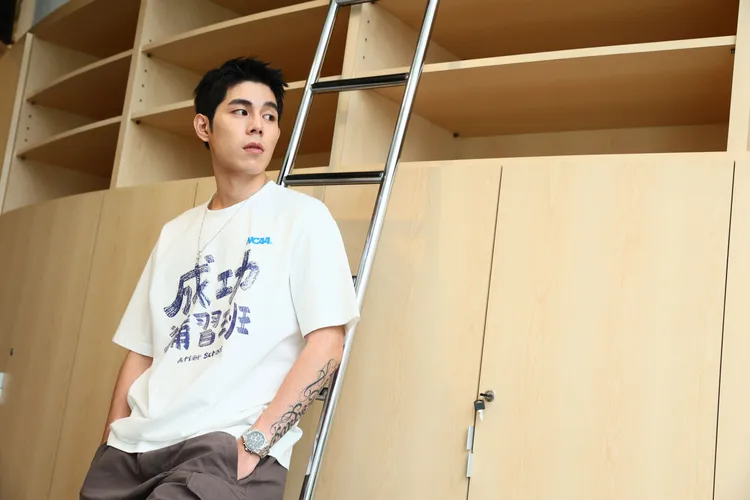 詹懷雲曾抗拒演戲。彭欣偉攝