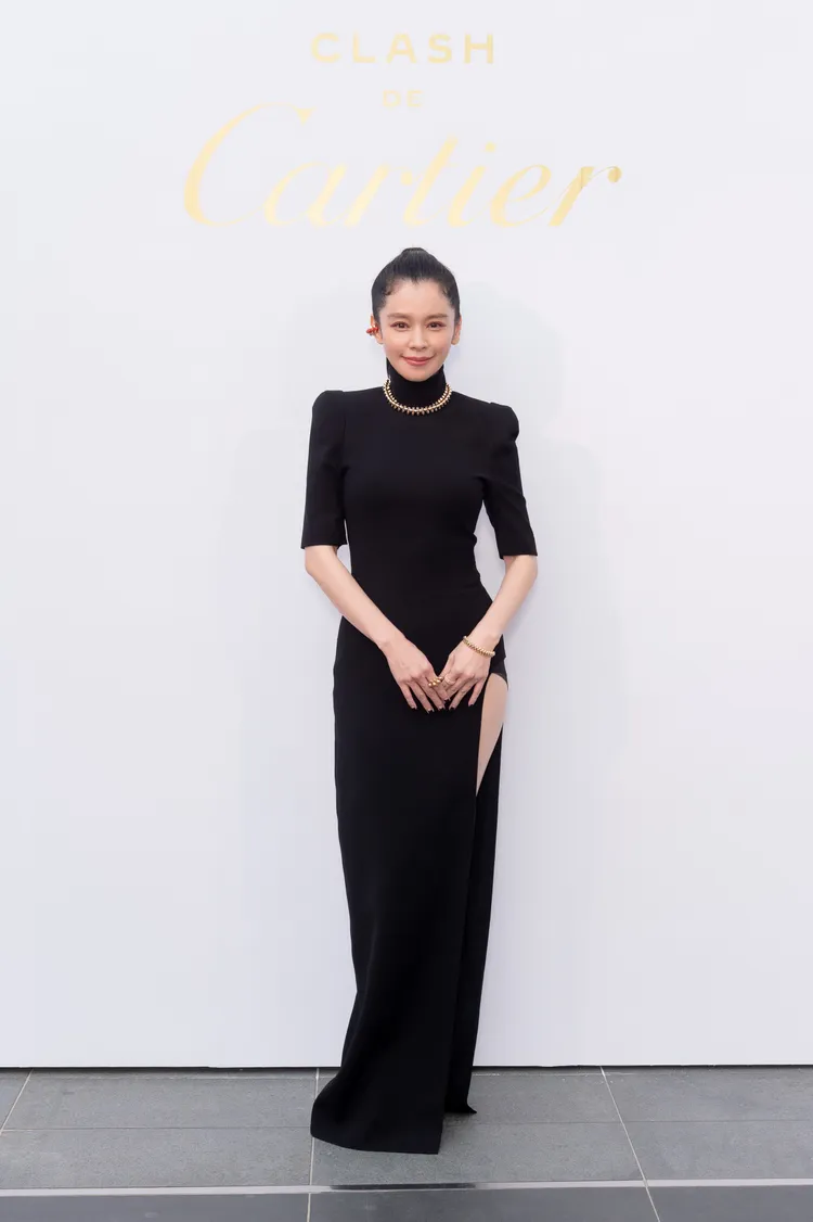 徐若瑄佩戴總價約400萬Clash de Cartier珠寶。品牌提供
