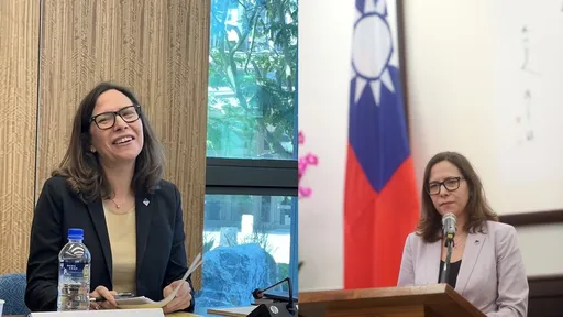 重申美對台安全承諾 AIT主席羅森柏格:不受以巴事件影響