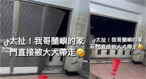 126年最強風!2秒瞬拆「3片門全沒了」驚人影片 屋主看傻:太靠北