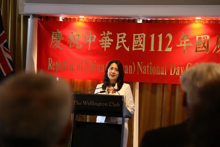 歐江安期盼紐西蘭各界支持台灣加入CPTPP。駐紐代表處提供