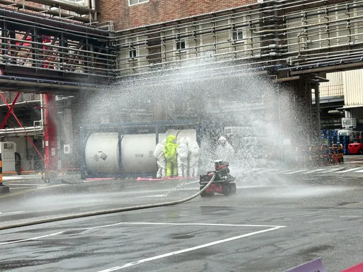 強化工安! 桃園勞檢處攜手安衛家族舉辦複合性緊急事故聯合演練