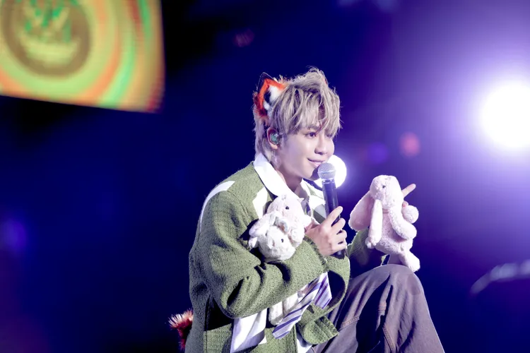 鼓鼓跟歌迷玩得開心。相信音樂提供