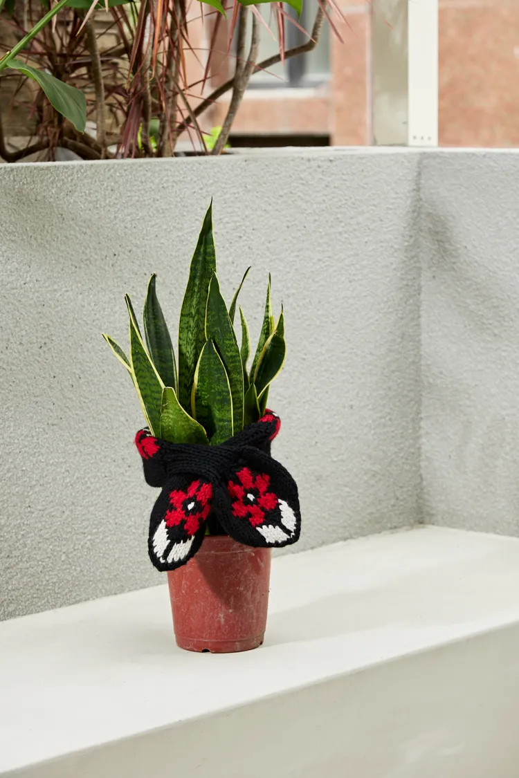 YMC花朵圍巾，3900元。品牌提供