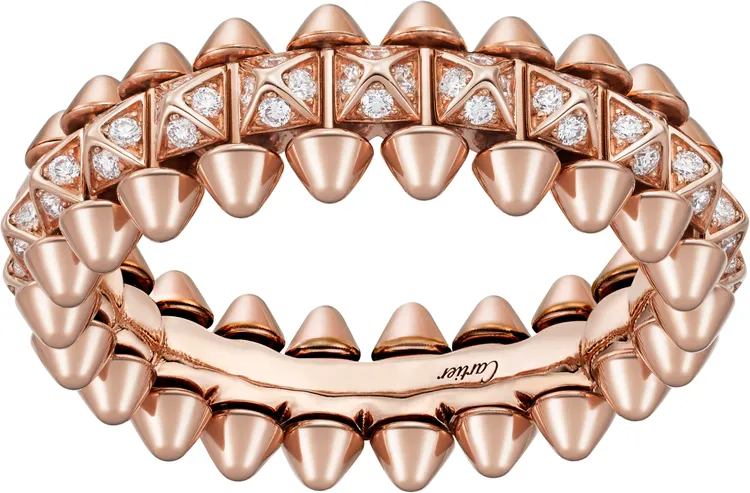 Clash de Cartier系列鑽石戒指，18萬8000元。品牌提供