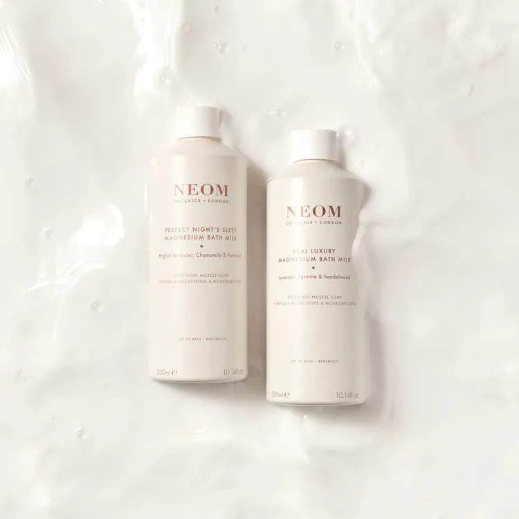 NEOM牛奶浴系列。品牌提供