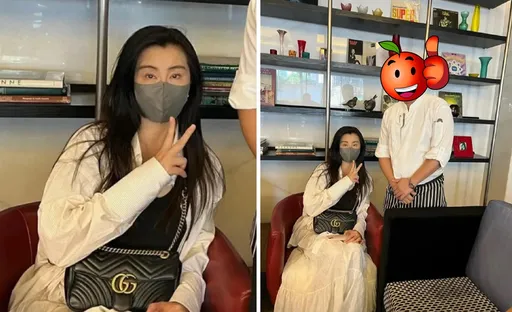 王祖賢回來台灣啦！穿飄逸長裙現身台中　網友大誇氣質好