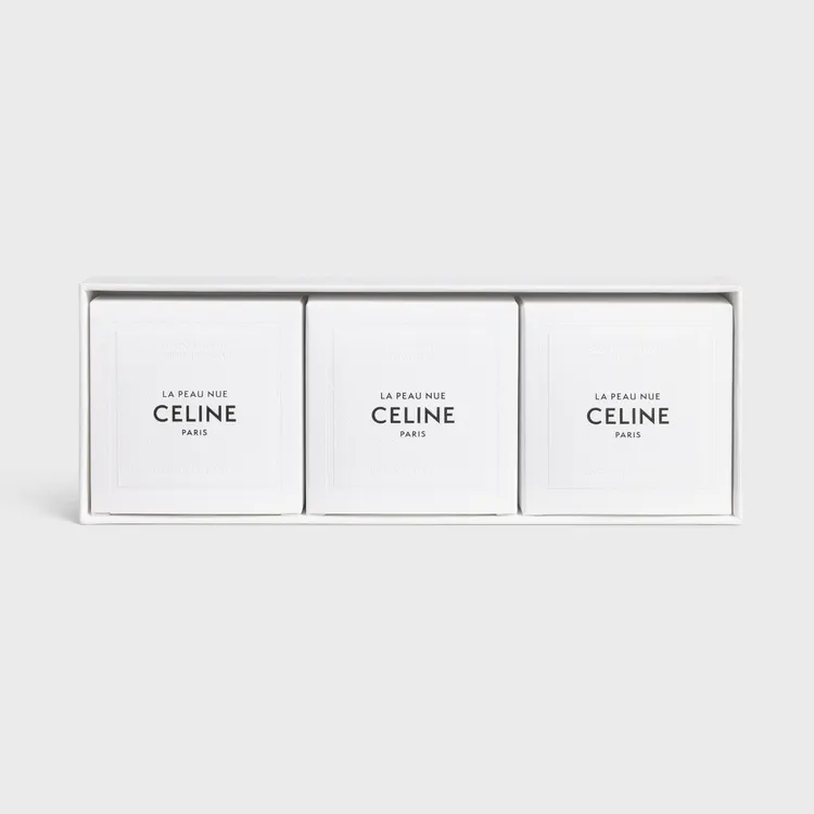 CELINE全新香氛皂套裝，100g*3／3600元。品牌提供