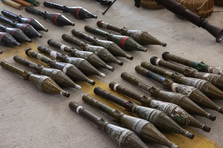 每擄獲一枚火箭推進榴彈就能減少以色列軍民的傷亡。路透社