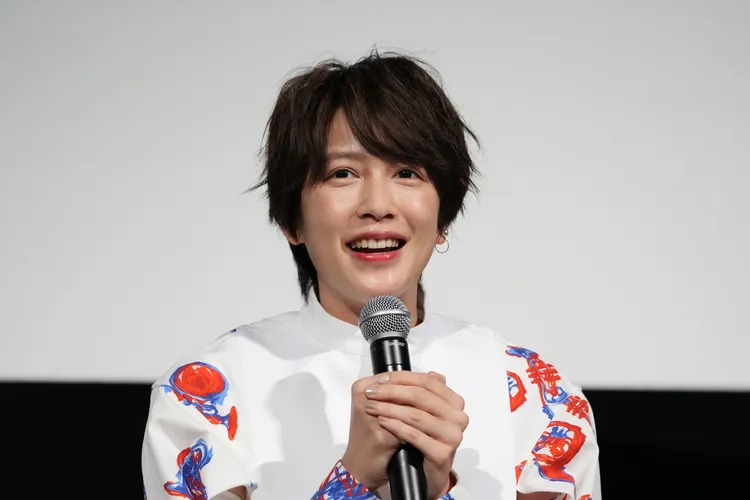 劉奕兒秀日文。東京國際影展提供