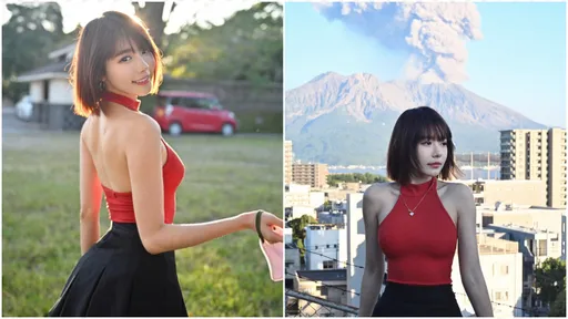 大馬女神遊日洩美背「後面火山爆發」 網全歪樓直盯這裡