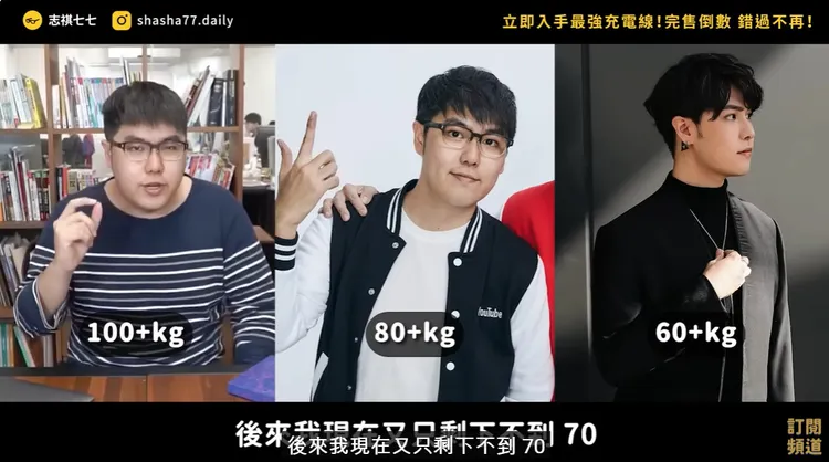 知名百萬YouTober志祺七七公開大改造原因。翻攝《志祺七七 X 圖文不符》的YouTube頻道