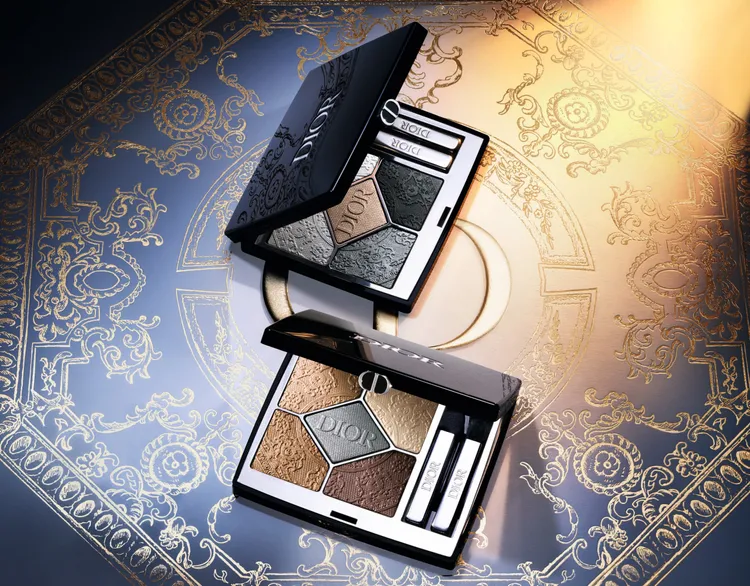 杜樂麗花園限量版經典五色眼影#043（上）、#543（下），各2850元。品牌提供