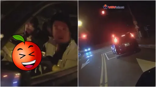 騎士狂唱歌超「鏘」引側目　汽車駕駛這舉動更讓人傻眼