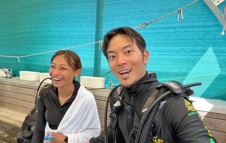 宥勝與老婆慈惠都更新了3個多月停更的臉書。翻攝宥勝臉書