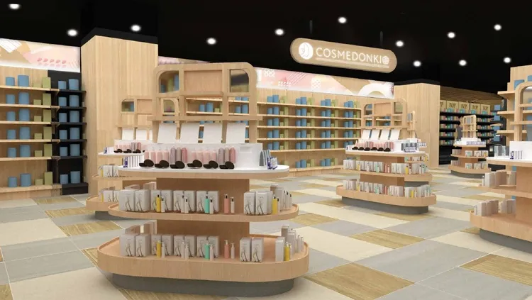 COSME DONKI美妝專區。業者提供