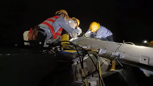小犬狂風吹垮電桿!台南3.9萬戶停電 黃偉哲:午後會有降雨「別出門」