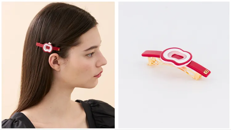 小蘋果仕女夾 (6公分)，3400元。品牌提供