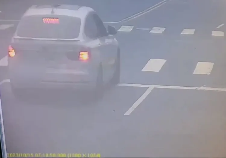 疑涉案車輛。翻攝畫面