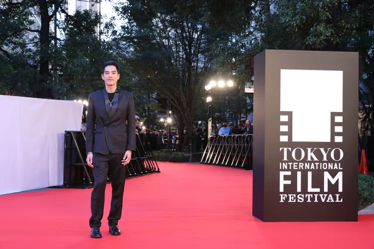 藍正龍帶著作品到東京影展。2023TIFF提供