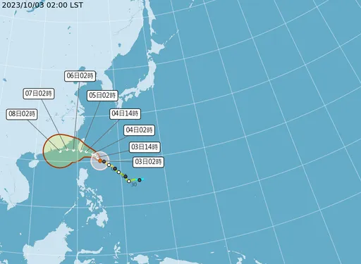 小犬就在門口!暴風圈明觸陸2地區 專家:注意「狹管效應」