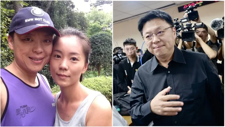 趙天麟因桃色風波而落馬，已退選2024立委。右圖資料照片、左圖翻攝自臉書「白色正義聯盟」