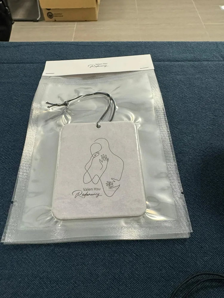 許茹芸周邊陪襯香氣吊卡組。娛樂中心攝