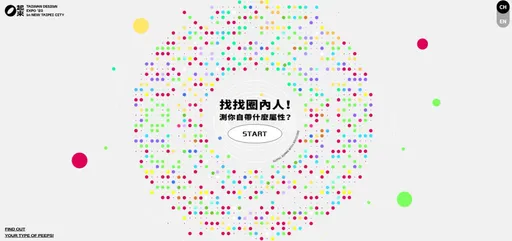你跟風了嗎?台灣設計展「圈內人」心理測驗火爆 襲捲全球破2億瀏覽量