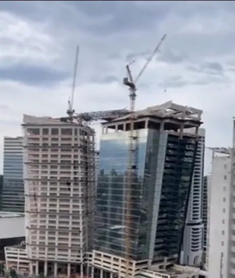 事發的雙子星大樓。取自太陽報