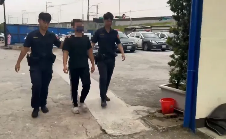 警方通知郭姓騎士到案。翻攝畫面