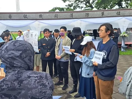 明揚殉職消防員今天公祭 家屬發聲:支持消防員適用《職安法》