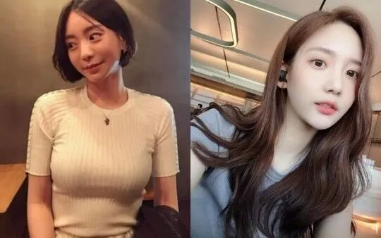 李善均表示根本不認識黃荷娜（左圖）、韓瑞熙。翻攝naver