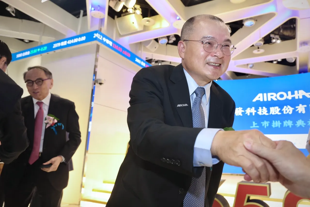 達發科董事長謝清江。林林攝