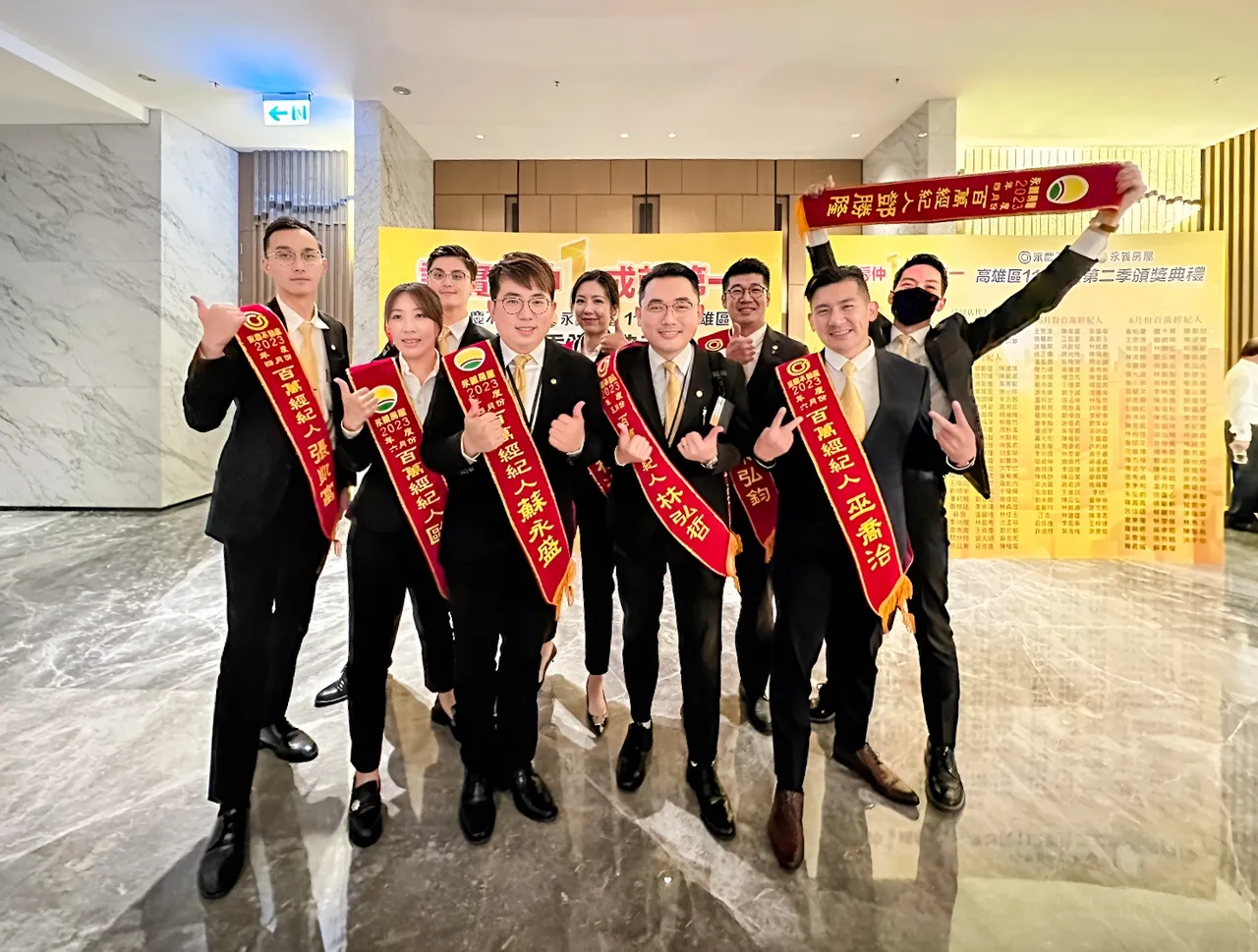相信永慶房產集團品牌力的鄭博陽,平均1年開出1間永義房屋店。永慶房產集團提供