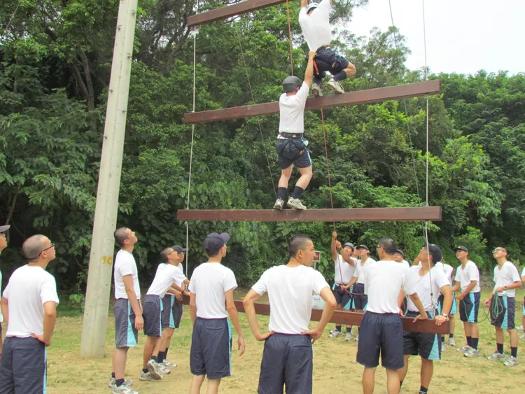 成功嶺替代役訓練情況。資料照片（與新聞無關）