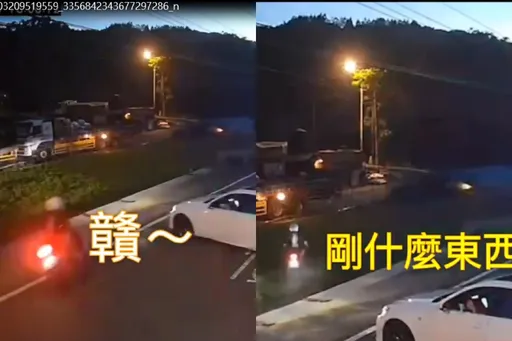 影片曝光！險被三寶擊落「神騎手1招保命」　正港「犁田」！網無同理心笑噴