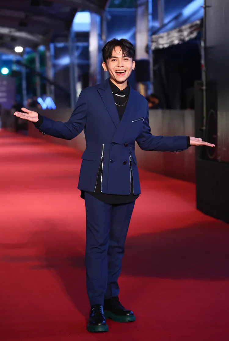 黃豪平主持表現網友讚可以接棒師父黃子佼。彭欣偉攝