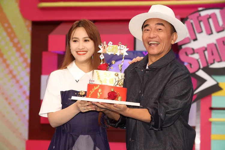 吳宗憲、吳姍儒憑藉《小明星大跟班》入圍金鐘58綜藝節目主持人獎。攝影中心攝