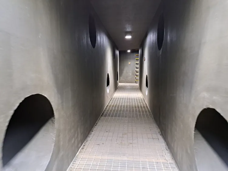 桃園神秘的「地下宮殿」。翻攝陳美梅臉書