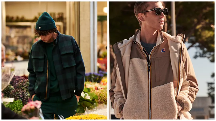 K-Way也擁有羊毛、羔羊絨、Thermore等保暖面料。品牌提供